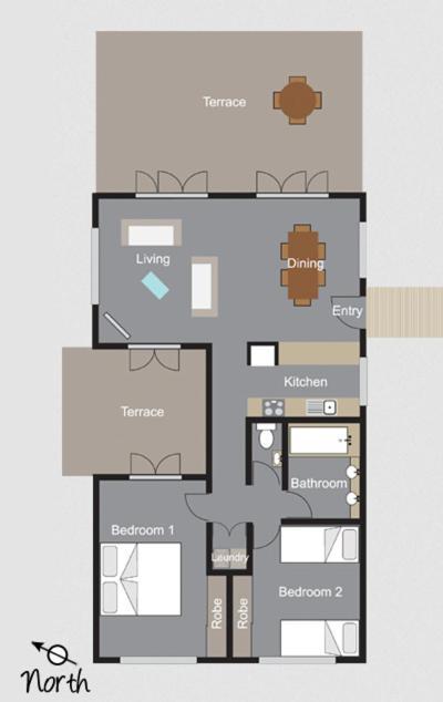 Wongalinga Hotell Mission Beach Eksteriør bilde
